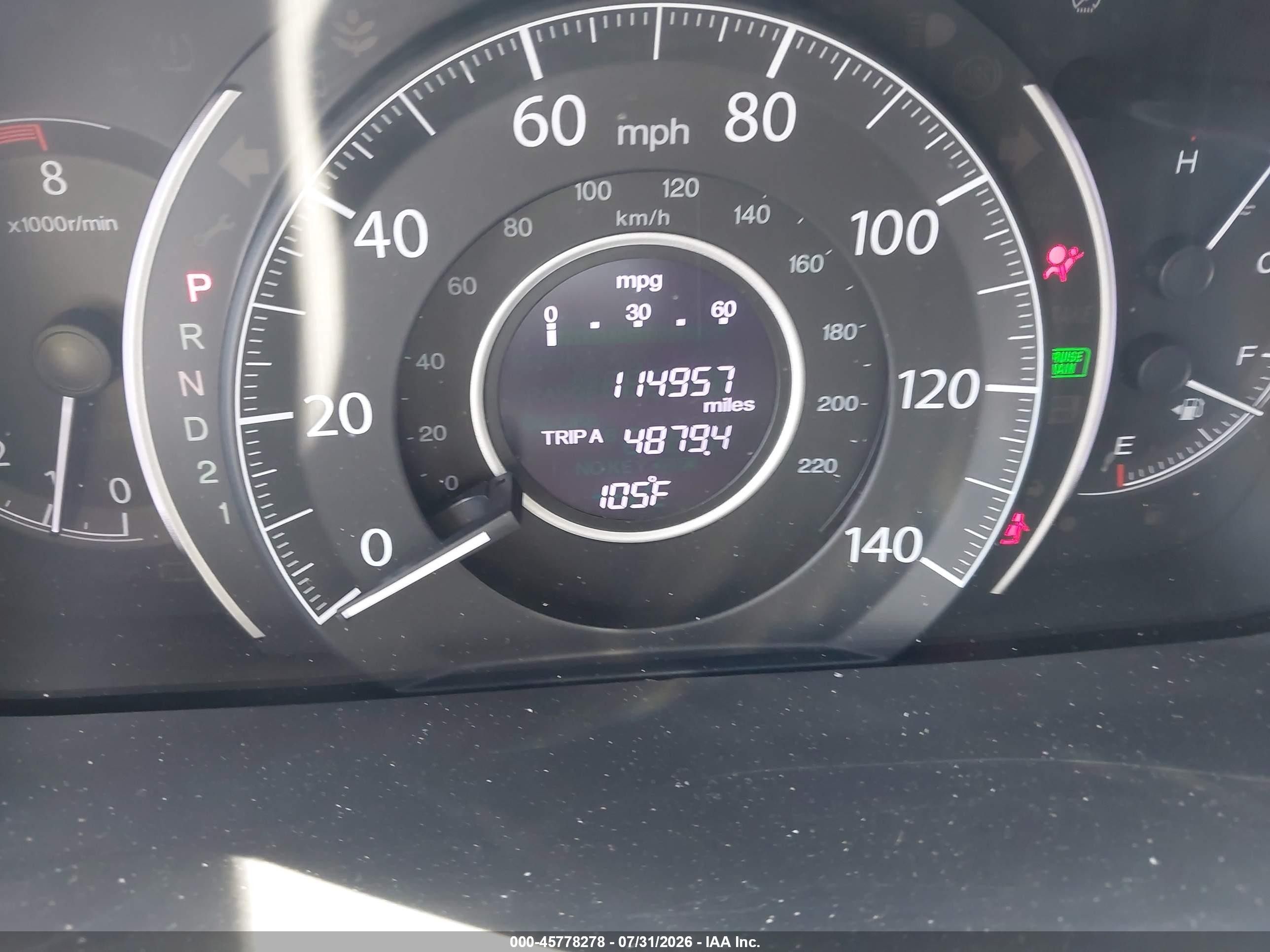 2014 Honda Cr-v Ex-l Black vin: 2HKRM3H72EH511315