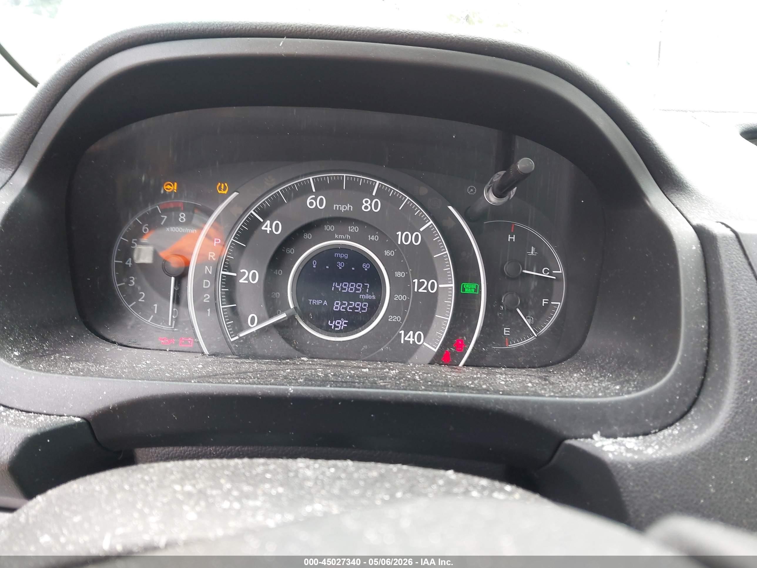 2014 Honda Cr-v Ex-l Gray vin: 2HKRM3H72EH513114