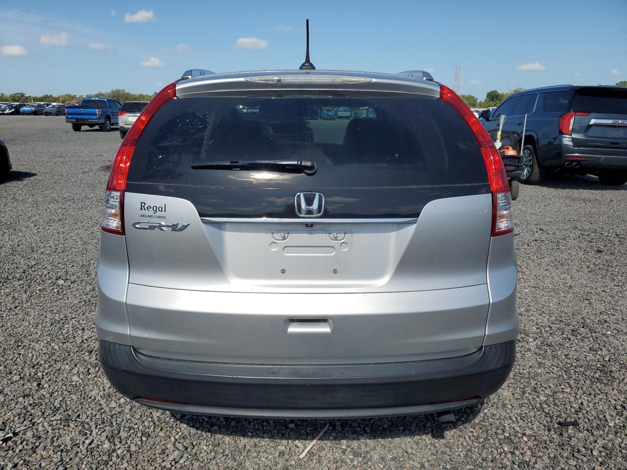 2014 Honda Cr-v Exl Silver vin: 2HKRM3H72EH537705
