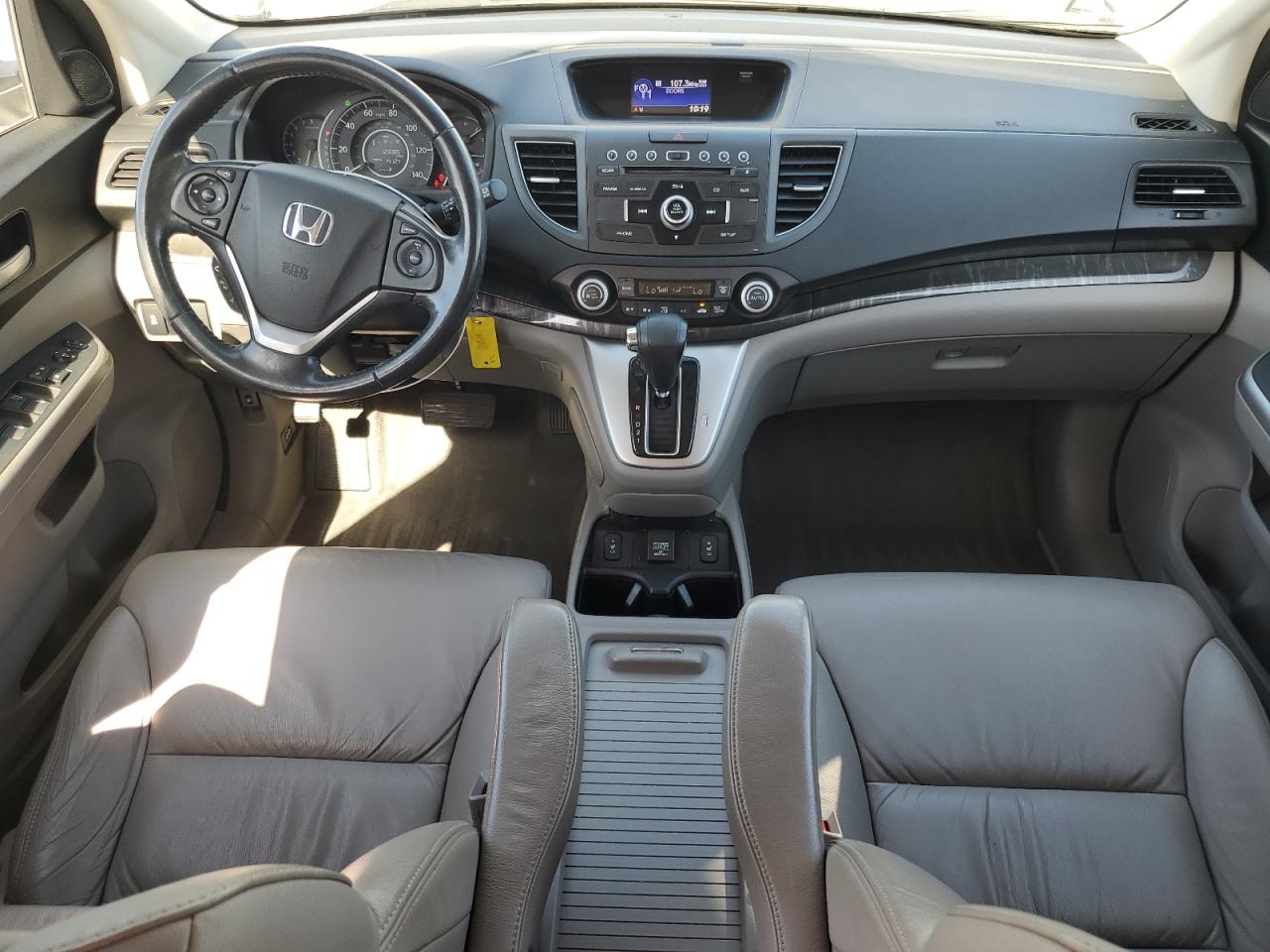 2014 Honda Cr-v Exl Silver vin: 2HKRM3H72EH537705