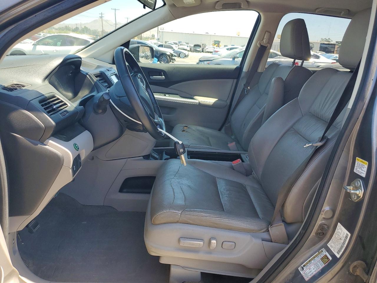 2014 Honda Cr-v Exl Gray vin: 2HKRM3H72EH537834