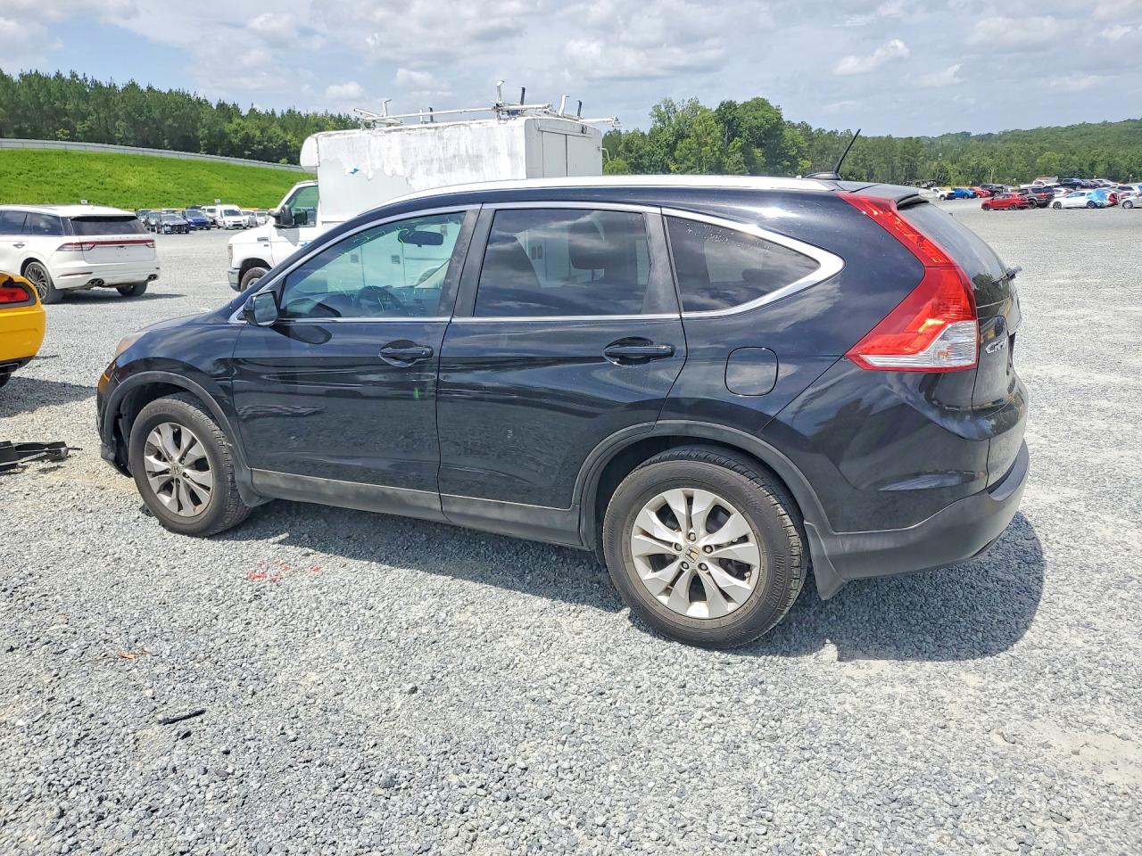2014 Honda Cr-v Exl Black vin: 2HKRM3H72EH539969