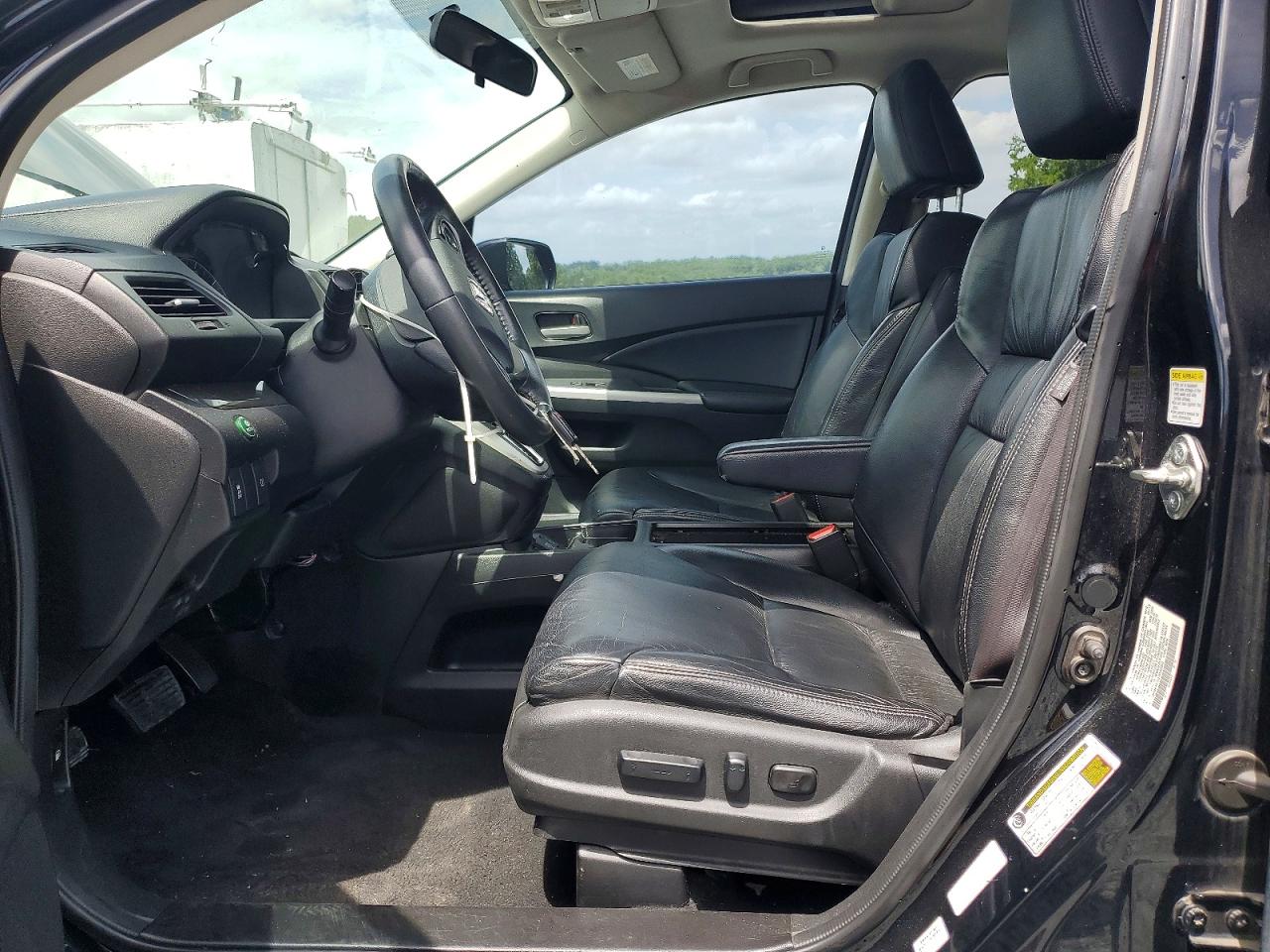 2014 Honda Cr-v Exl Black vin: 2HKRM3H72EH539969