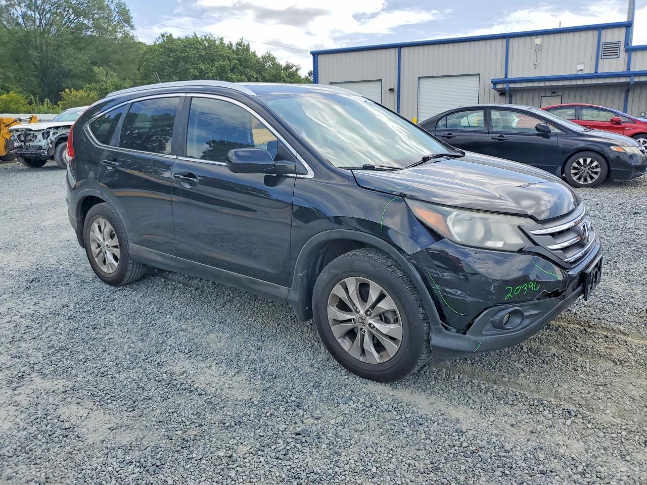 2014 Honda Cr-v Exl Black vin: 2HKRM3H72EH539969
