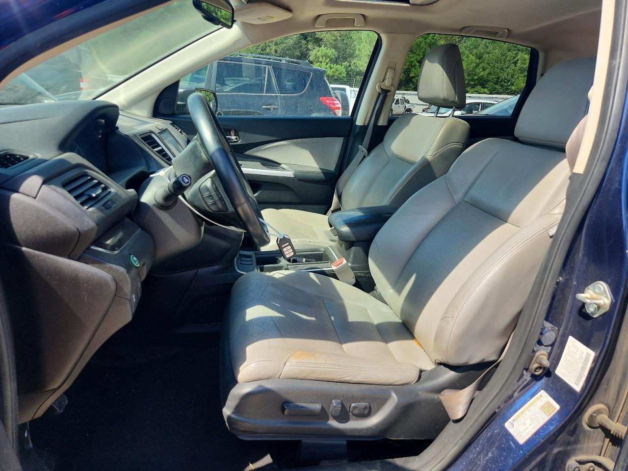 2015 Honda Cr-v Exl Blue vin: 2HKRM3H72FH515530