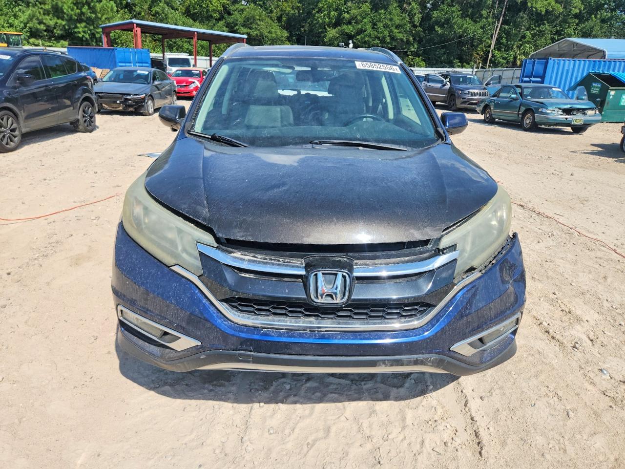 2015 Honda Cr-v Exl Blue vin: 2HKRM3H72FH515530