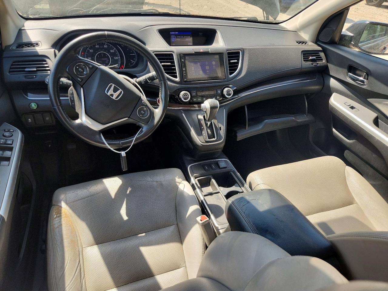 2015 Honda Cr-v Exl Blue vin: 2HKRM3H72FH515530