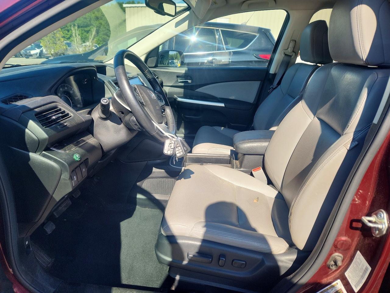 2015 Honda Cr-v Exl Red vin: 2HKRM3H72FH520646