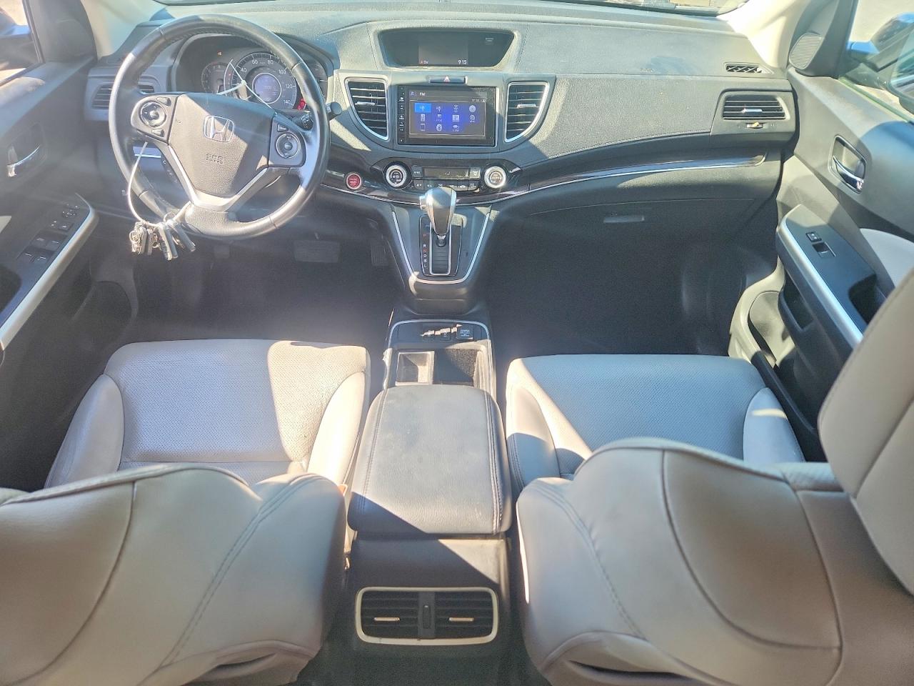 2015 Honda Cr-v Exl Red vin: 2HKRM3H72FH520646