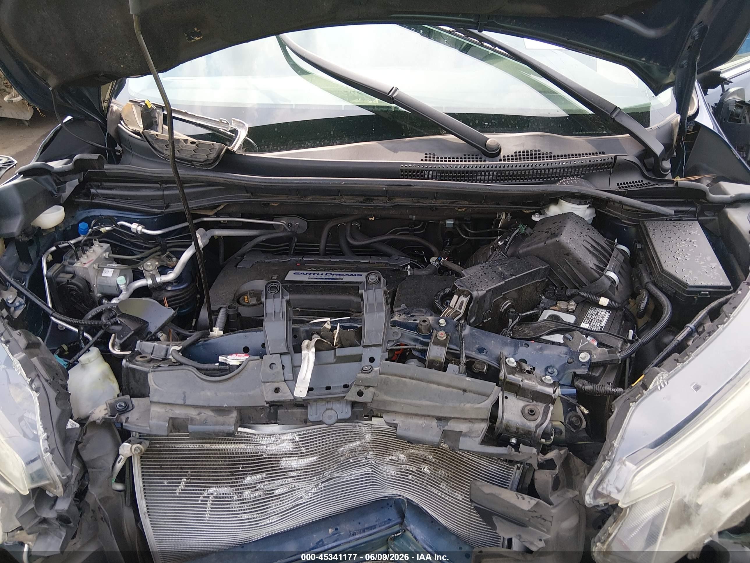 2015 Honda Cr-v Ex-l Синий vin: 2HKRM3H72FH521313
