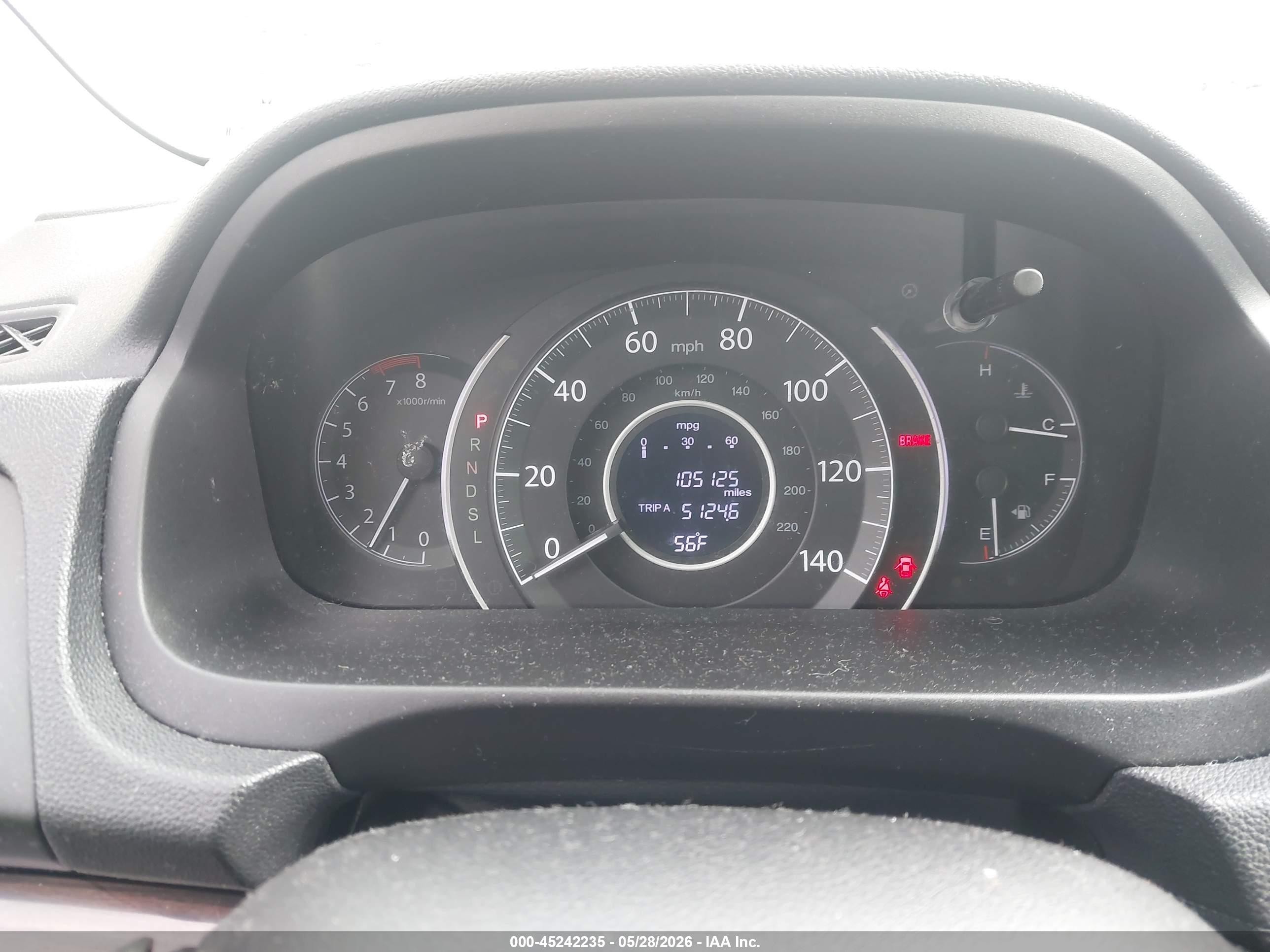 2015 Honda Cr-v Ex-l Gray vin: 2HKRM3H72FH521716