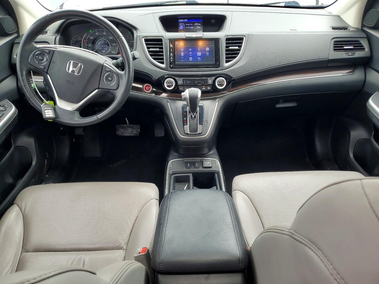 2015 Honda Cr-v Exl Серый vin: 2HKRM3H72FH541903