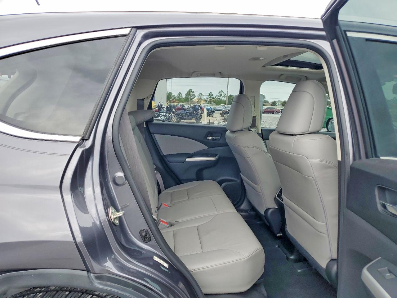 2015 Honda Cr-v Exl Серый vin: 2HKRM3H72FH541903