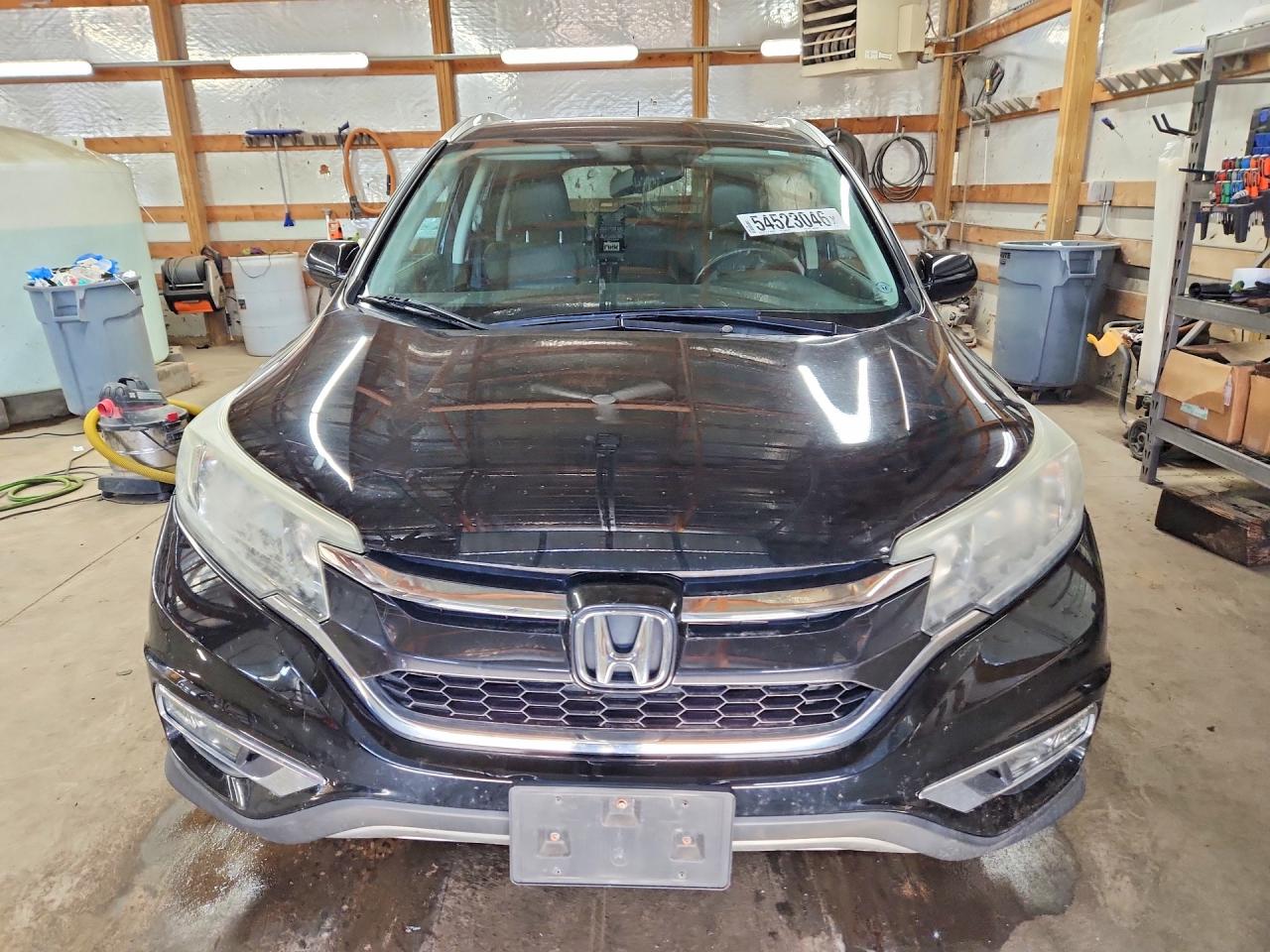 2015 Honda Cr-v Exl Black vin: 2HKRM3H72FH549645