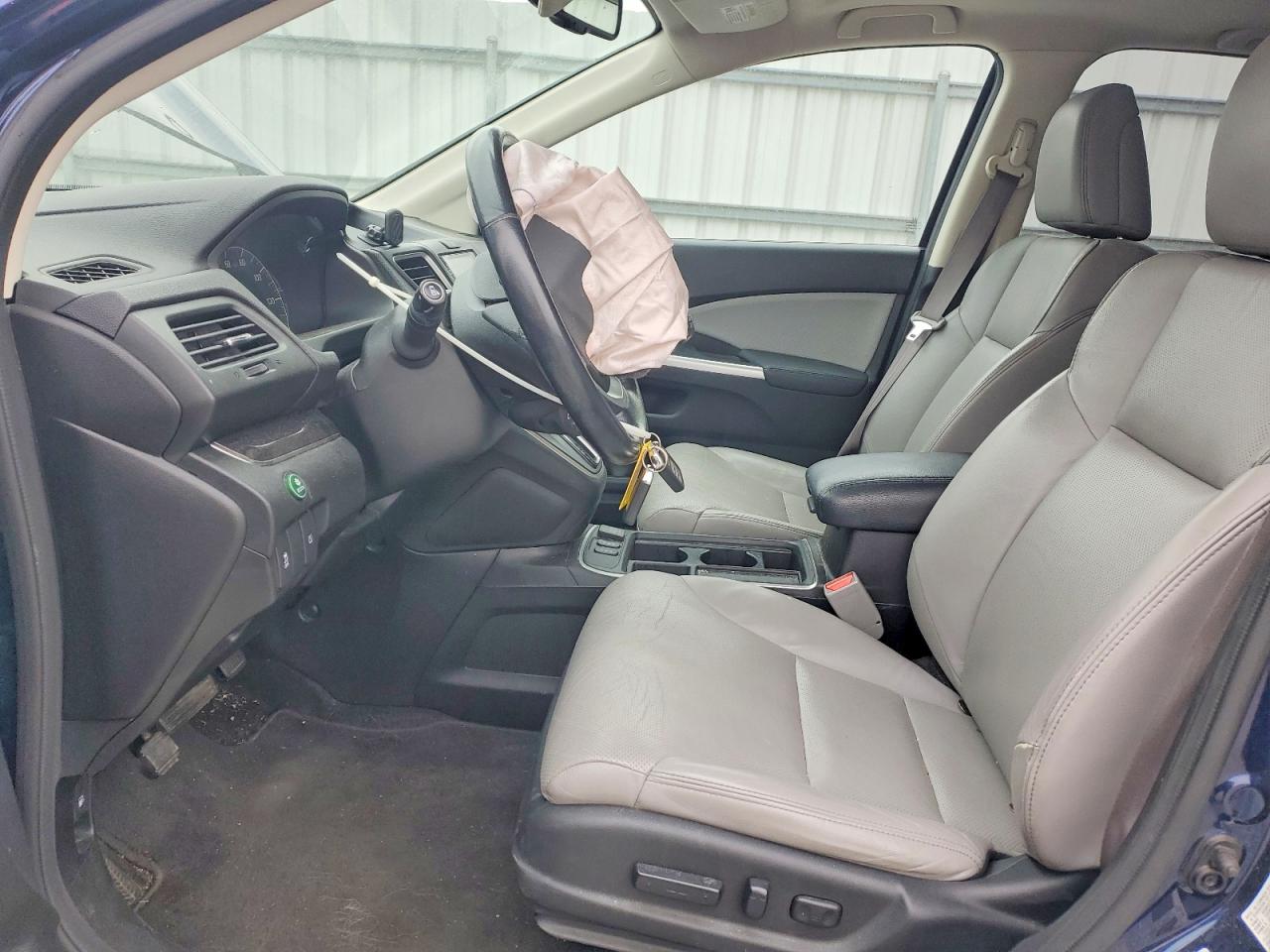 2015 Honda Cr-v Exl Синий vin: 2HKRM3H72FH549807