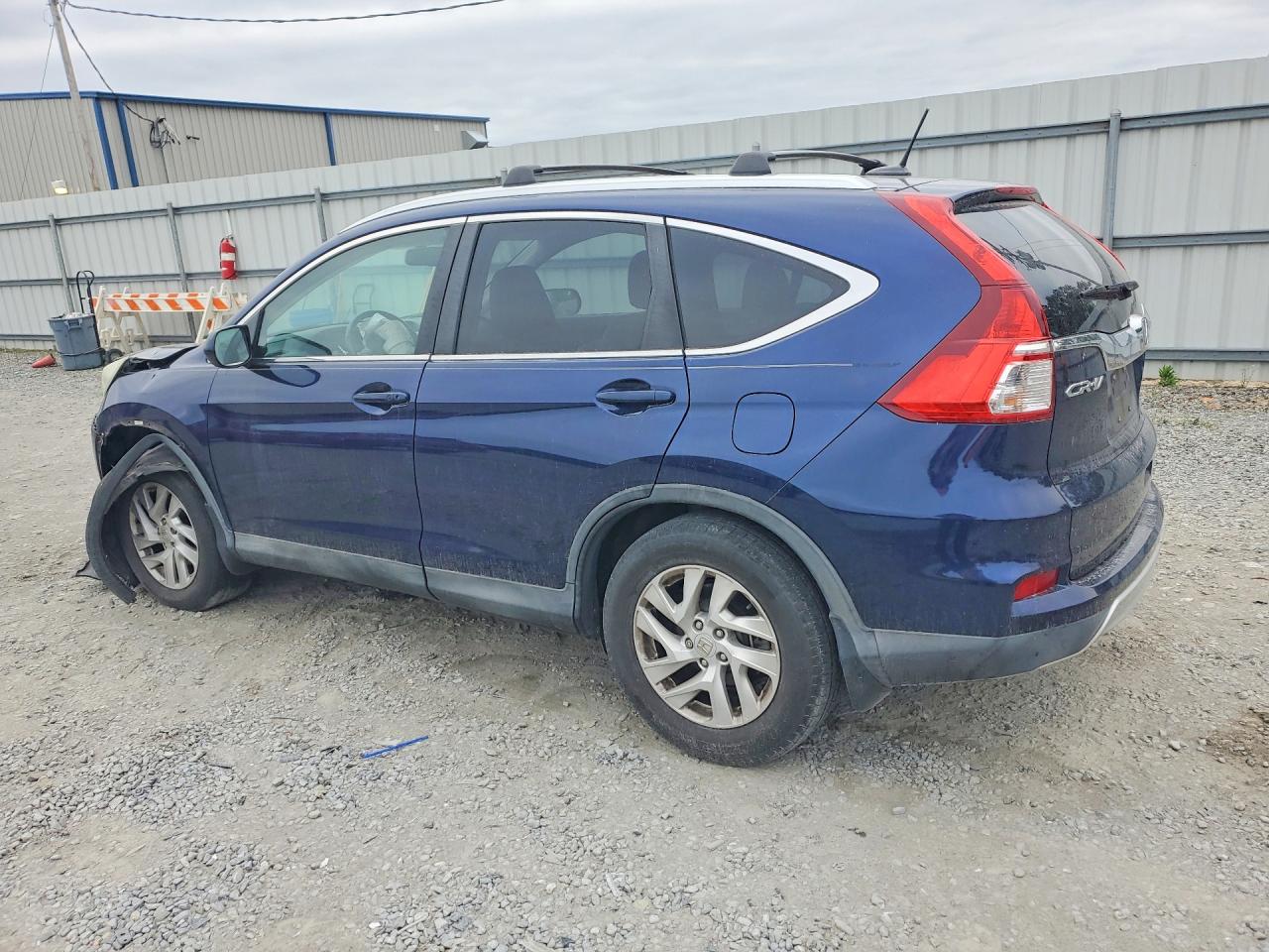 2015 Honda Cr-v Exl Синий vin: 2HKRM3H72FH549807