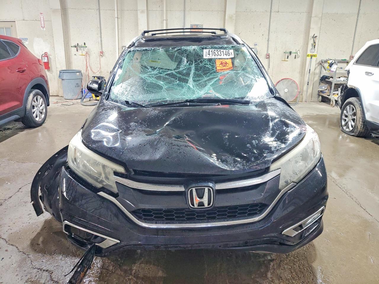 2015 Honda Cr-v Exl Black vin: 2HKRM3H72FH551475