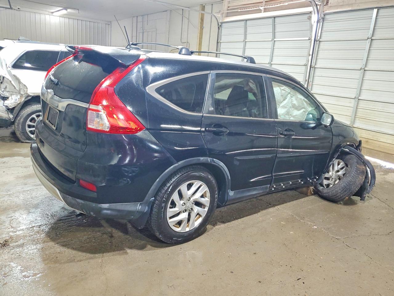 2015 Honda Cr-v Exl Black vin: 2HKRM3H72FH551475