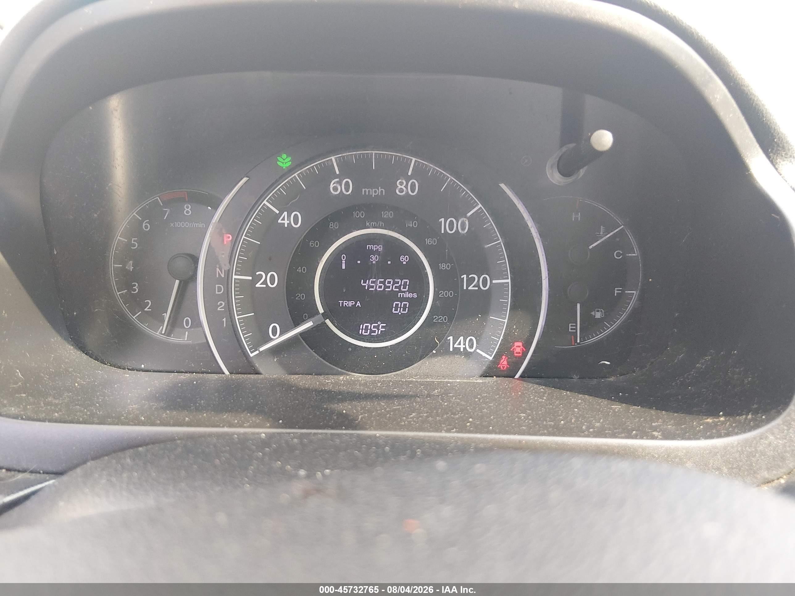 2012 Honda Cr-v Ex-l Gray vin: 2HKRM3H73CH500983
