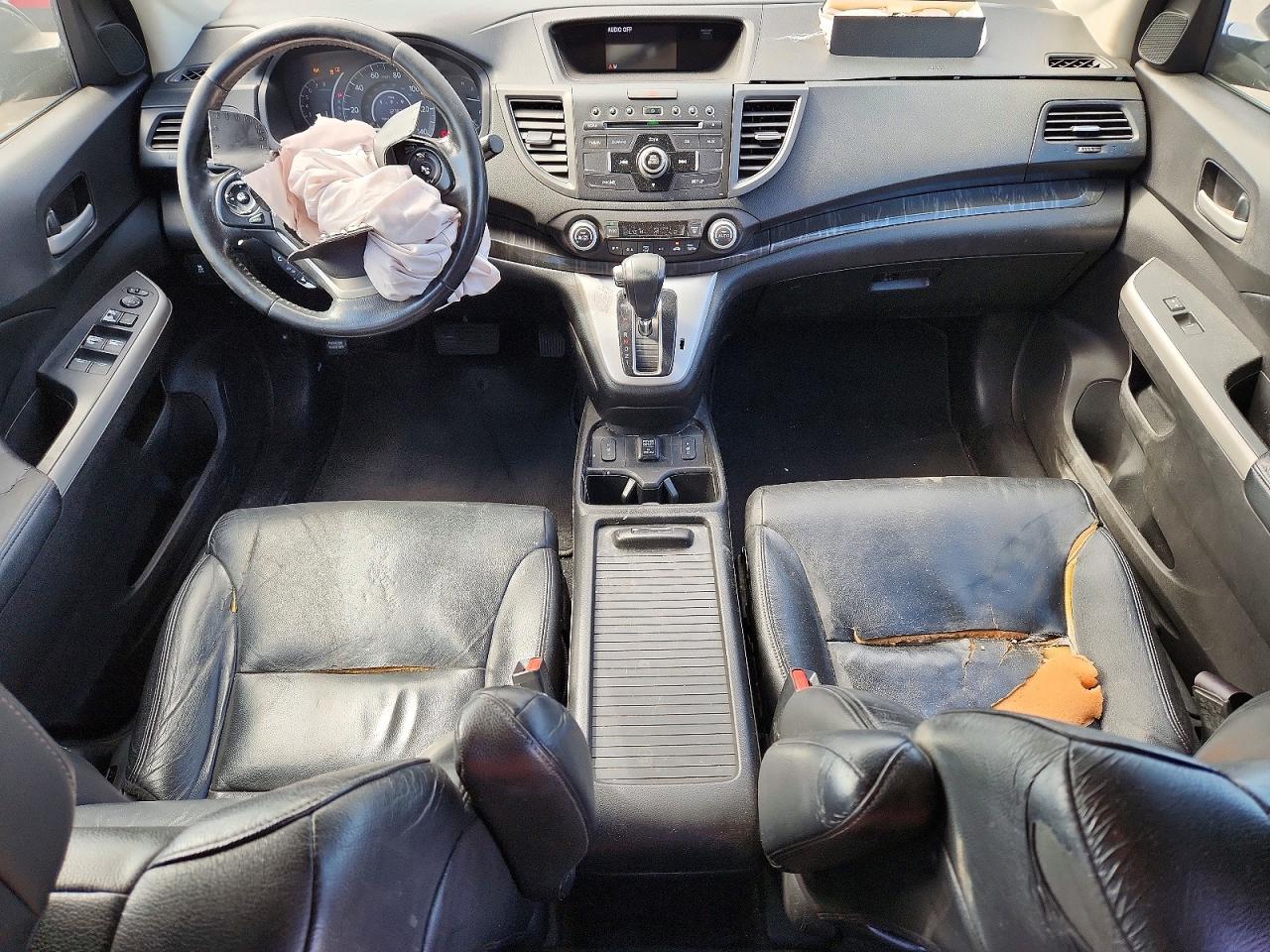 2012 Honda Cr-v Exl Black vin: 2HKRM3H73CH510381