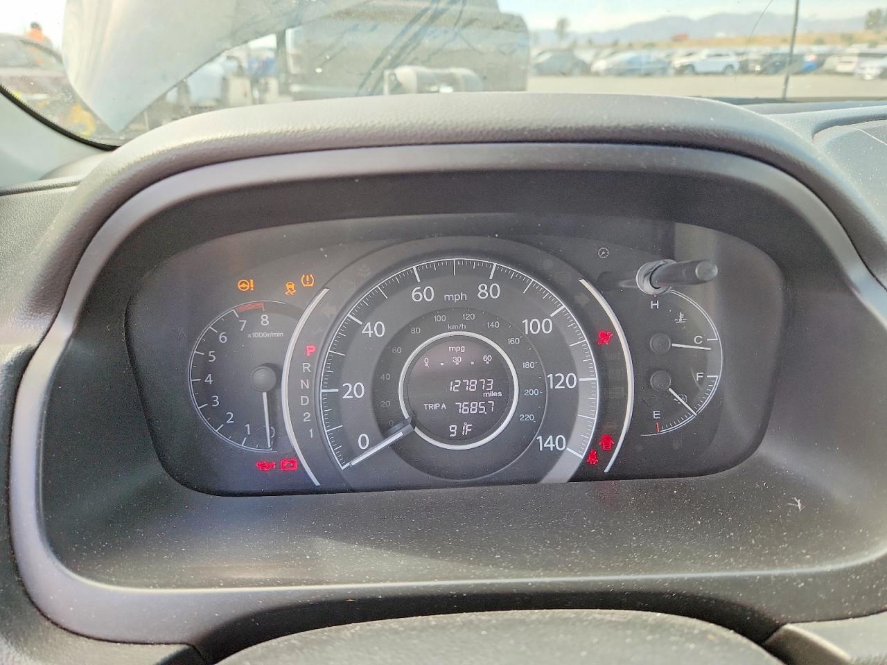 2012 Honda Cr-v Exl Black vin: 2HKRM3H73CH510381