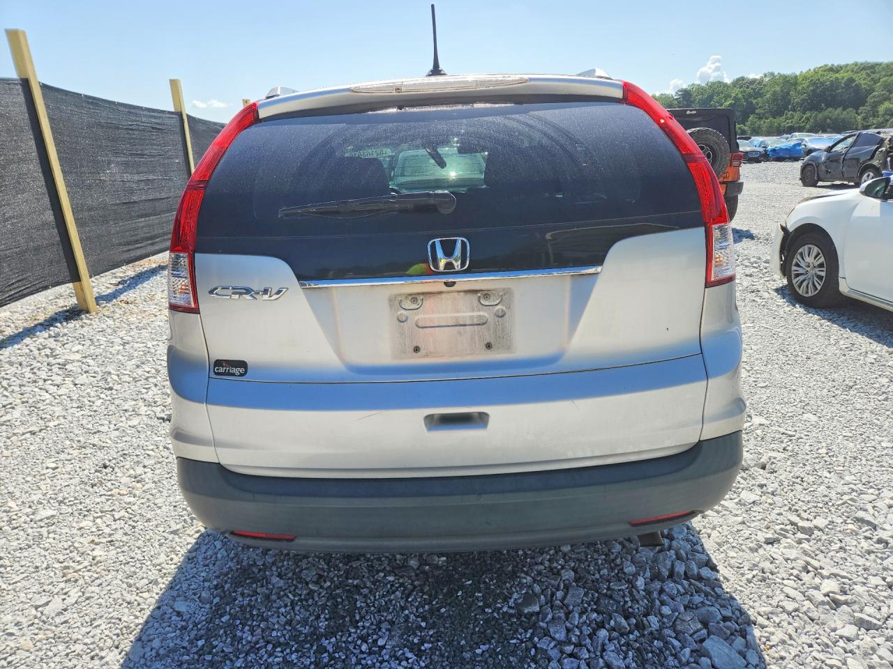 2013 Honda Cr-v Exl Silver vin: 2HKRM3H73DH502864