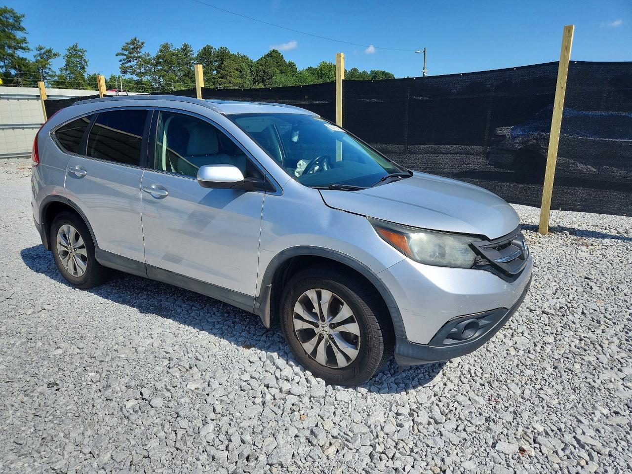 2013 Honda Cr-v Exl Silver vin: 2HKRM3H73DH502864