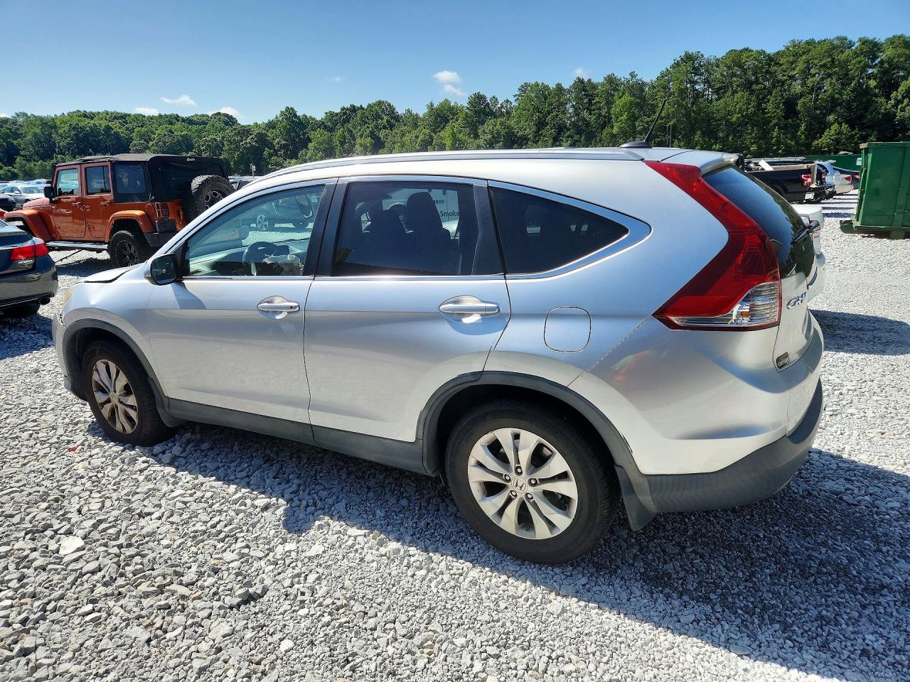2013 Honda Cr-v Exl Silver vin: 2HKRM3H73DH502864