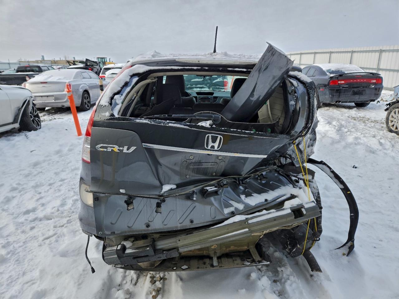 2013 Honda Cr-v Exl Gray vin: 2HKRM3H73DH503089