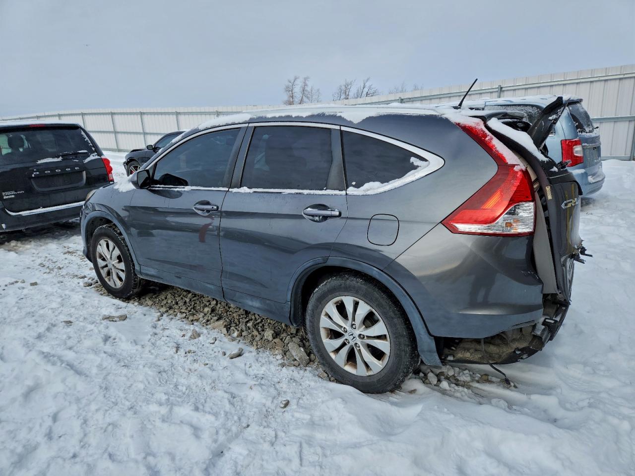 2013 Honda Cr-v Exl Gray vin: 2HKRM3H73DH503089