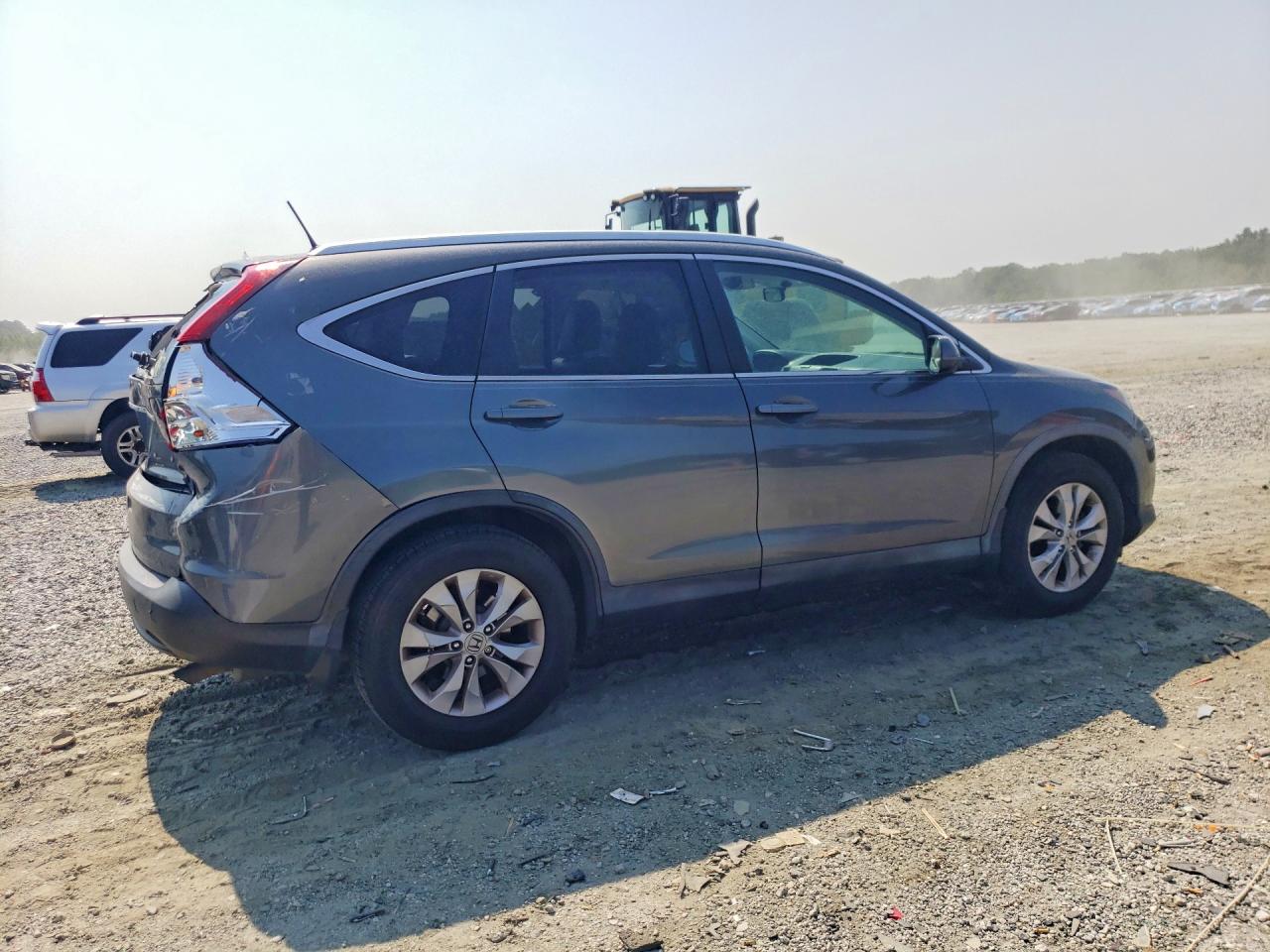 2013 Honda Cr-v Exl Gray vin: 2HKRM3H73DH514318