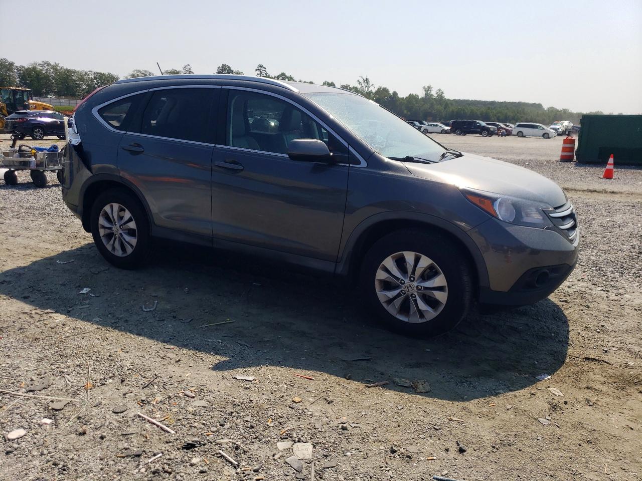 2013 Honda Cr-v Exl Gray vin: 2HKRM3H73DH514318