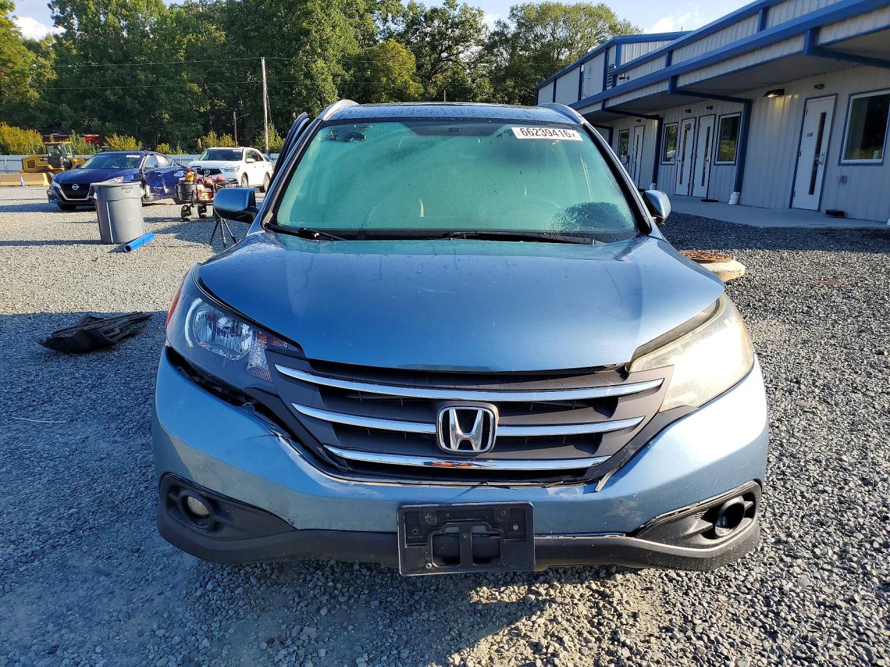 2014 Honda Cr-v Exl Teal vin: 2HKRM3H73EH507158