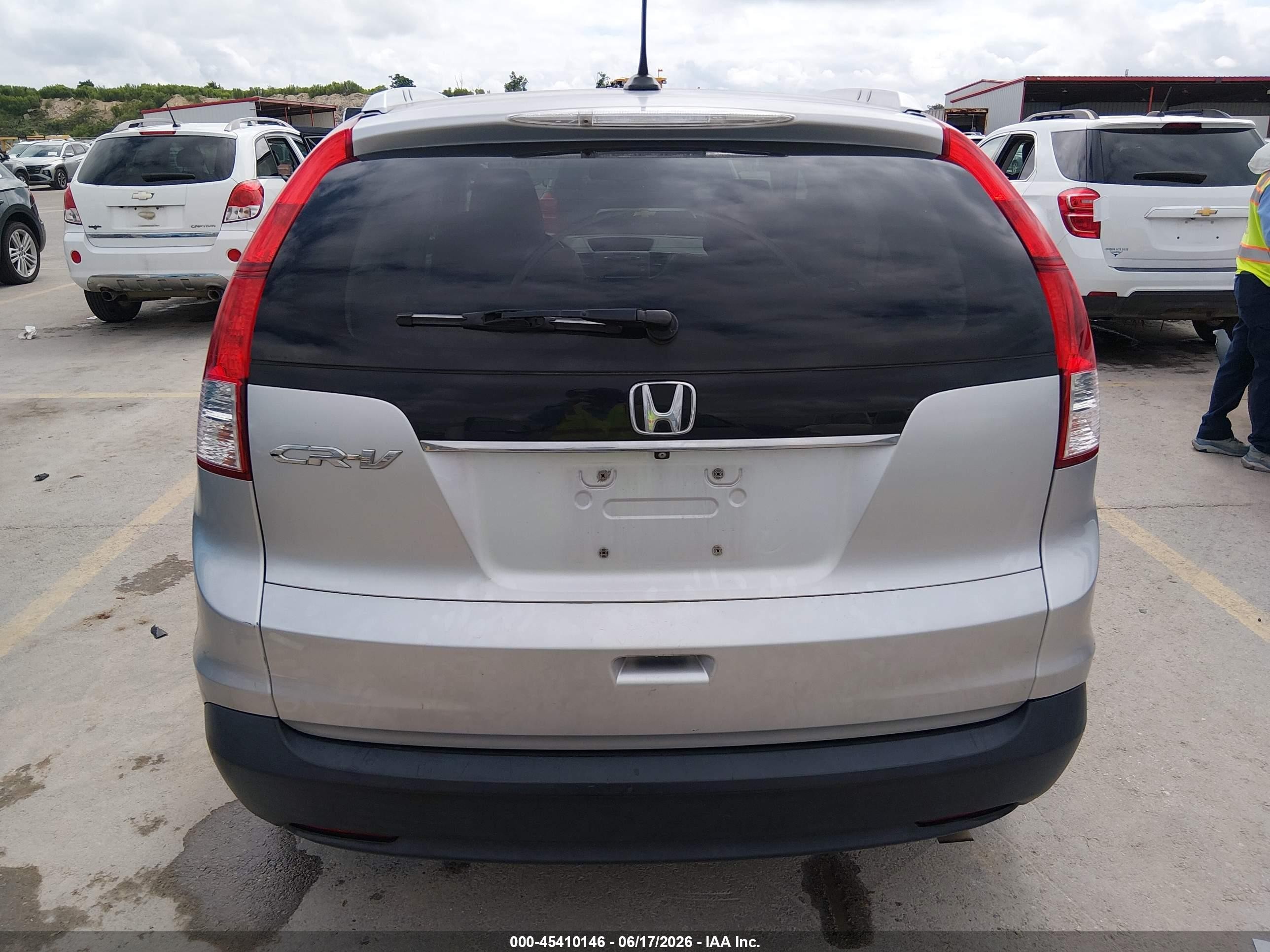 2014 Honda Cr-v Ex-l Silver vin: 2HKRM3H73EH515826