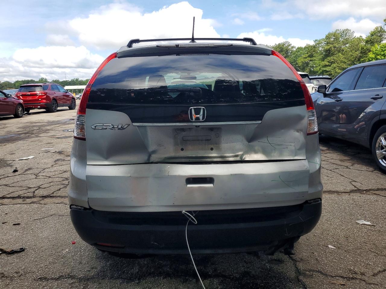 2014 Honda Cr-v Exl Silver vin: 2HKRM3H73EH528950