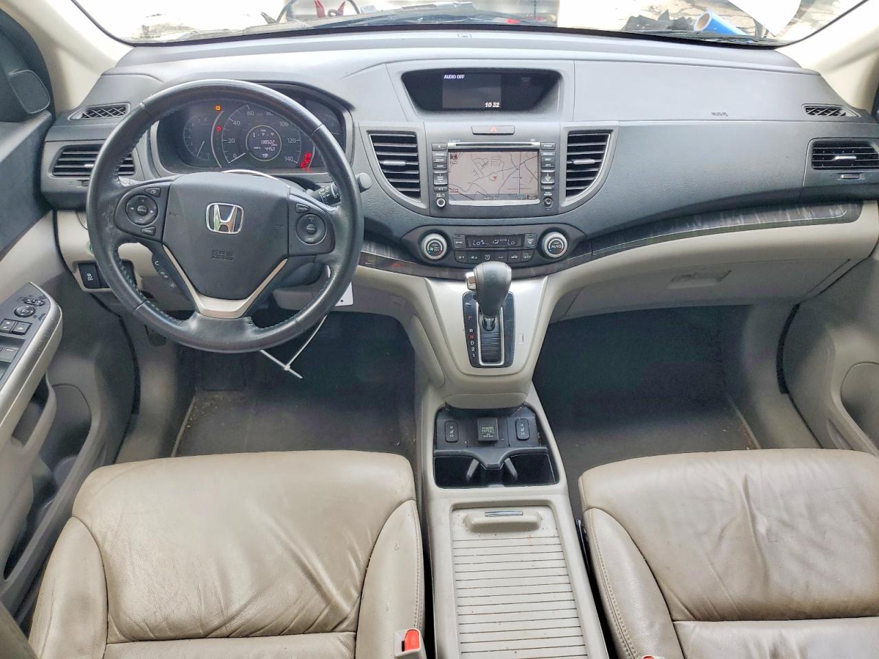 2014 Honda Cr-v Exl Silver vin: 2HKRM3H73EH528950