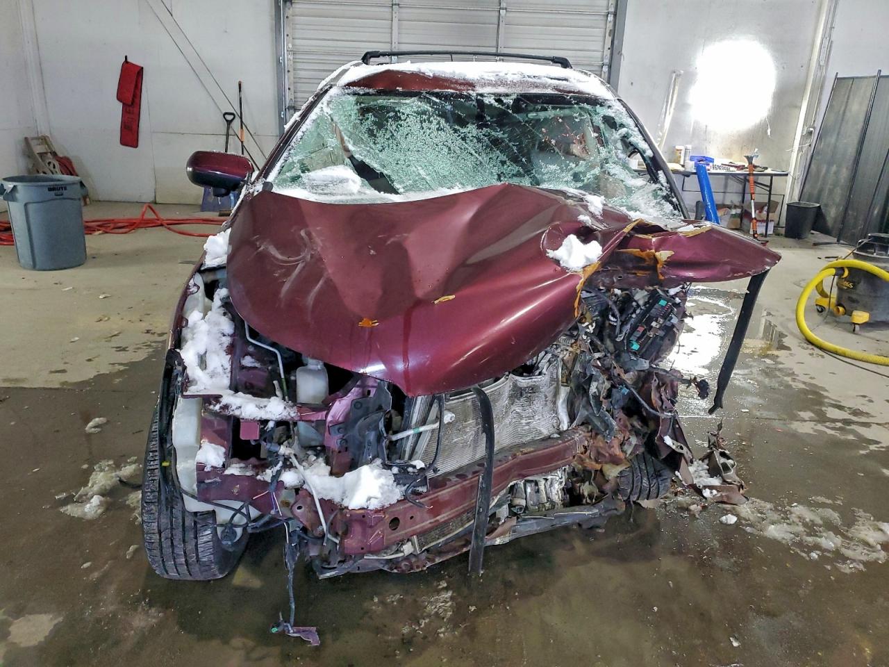 2015 Honda Cr-v Exl Maroon vin: 2HKRM3H73FH515469