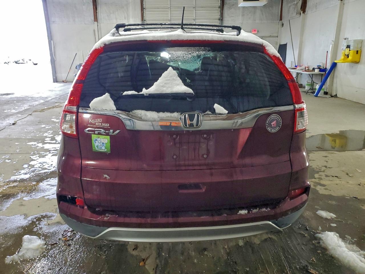 2015 Honda Cr-v Exl Maroon vin: 2HKRM3H73FH515469