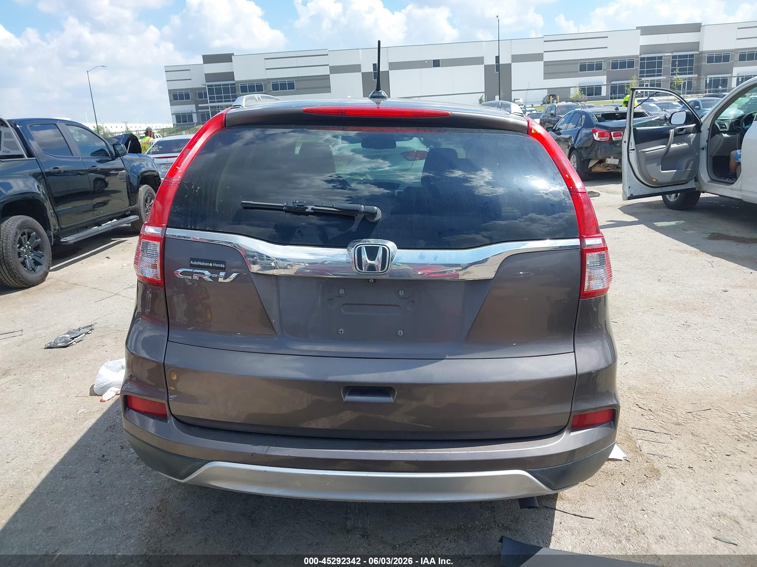 2015 Honda Cr-v Ex-l Black vin: 2HKRM3H73FH536306