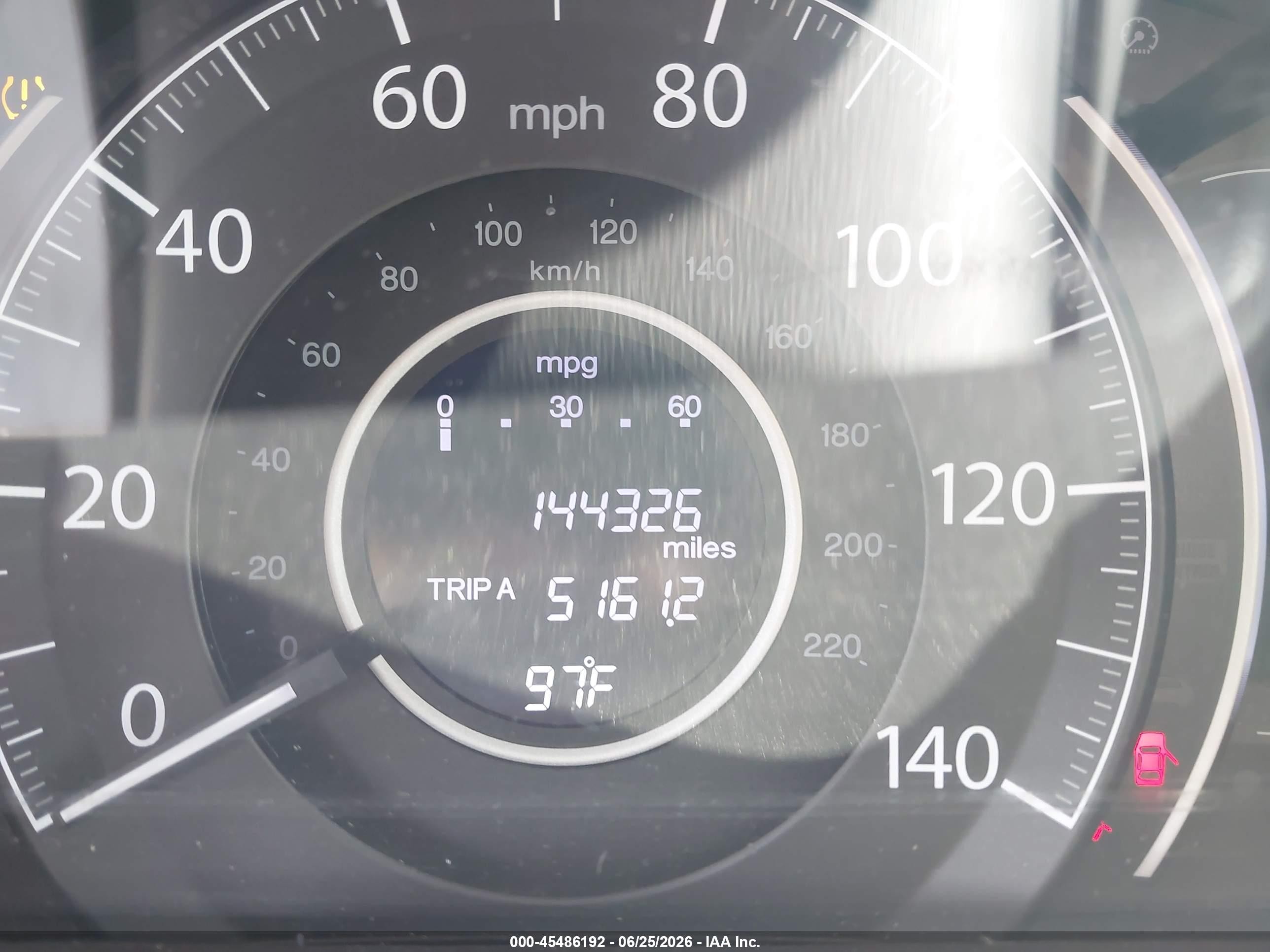 2015 Honda Cr-v Ex-l Burgundy vin: 2HKRM3H73FH542154