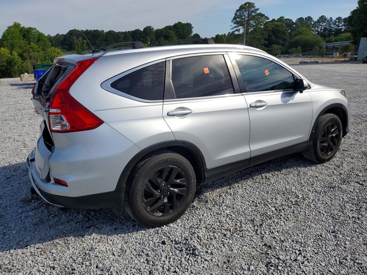 2015 Honda Cr-v Exl Silver vin: 2HKRM3H73FH559228