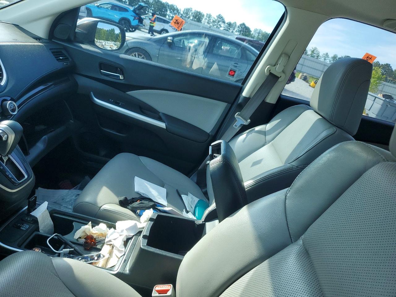 2015 Honda Cr-v Exl Silver vin: 2HKRM3H73FH559228
