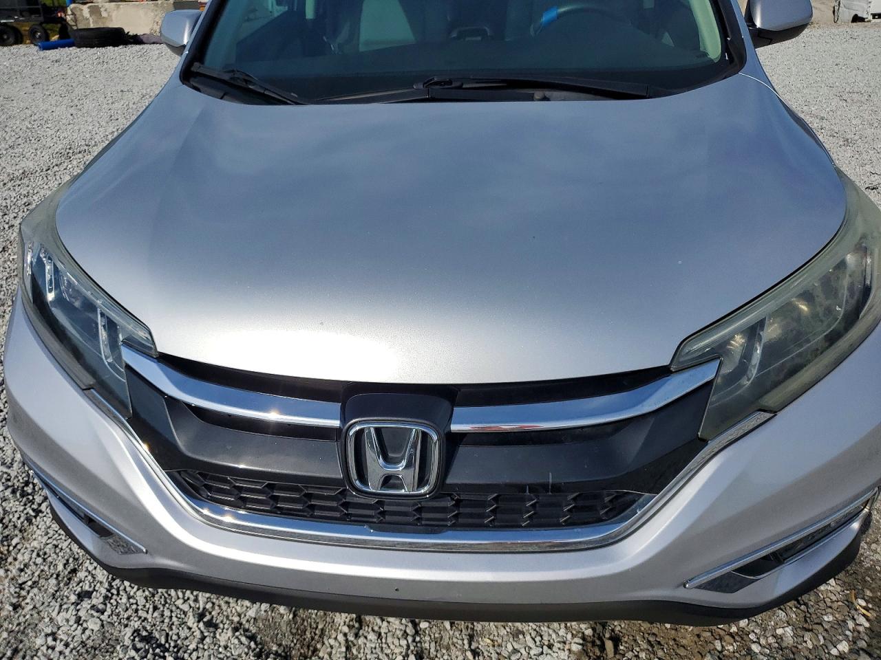 2015 Honda Cr-v Exl Silver vin: 2HKRM3H73FH559228