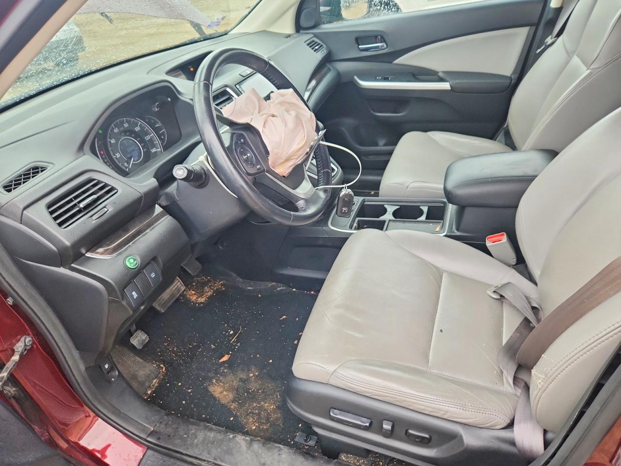 2016 Honda Cr-v Exl Бордовый vin: 2HKRM3H73GH511486