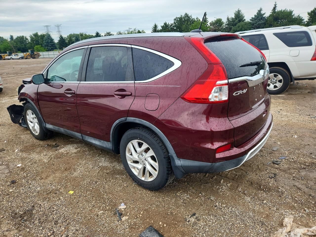 2016 Honda Cr-v Exl Бордовый vin: 2HKRM3H73GH511486