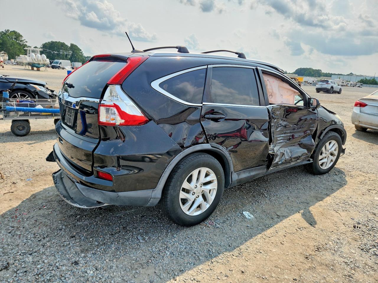 2016 Honda Cr-v Exl Black vin: 2HKRM3H73GH558582