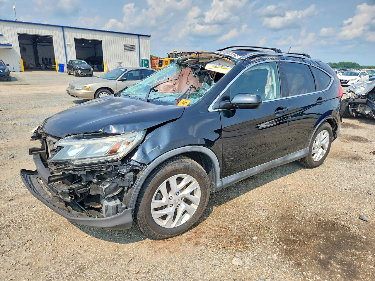 2016 Honda Cr-v Exl Black vin: 2HKRM3H73GH558582