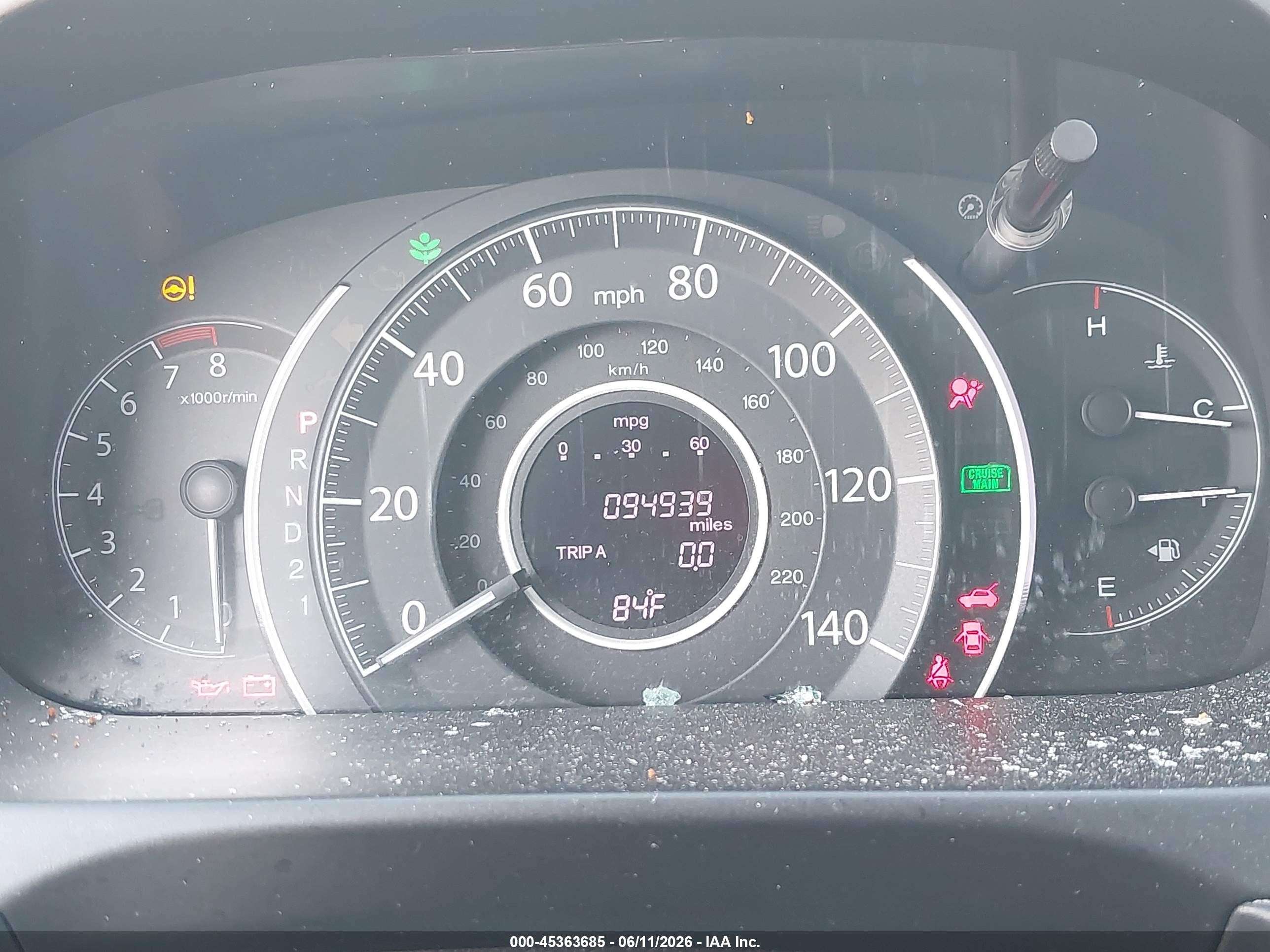 2012 Honda Cr-v Ex-l Silver vin: 2HKRM3H74CH513967