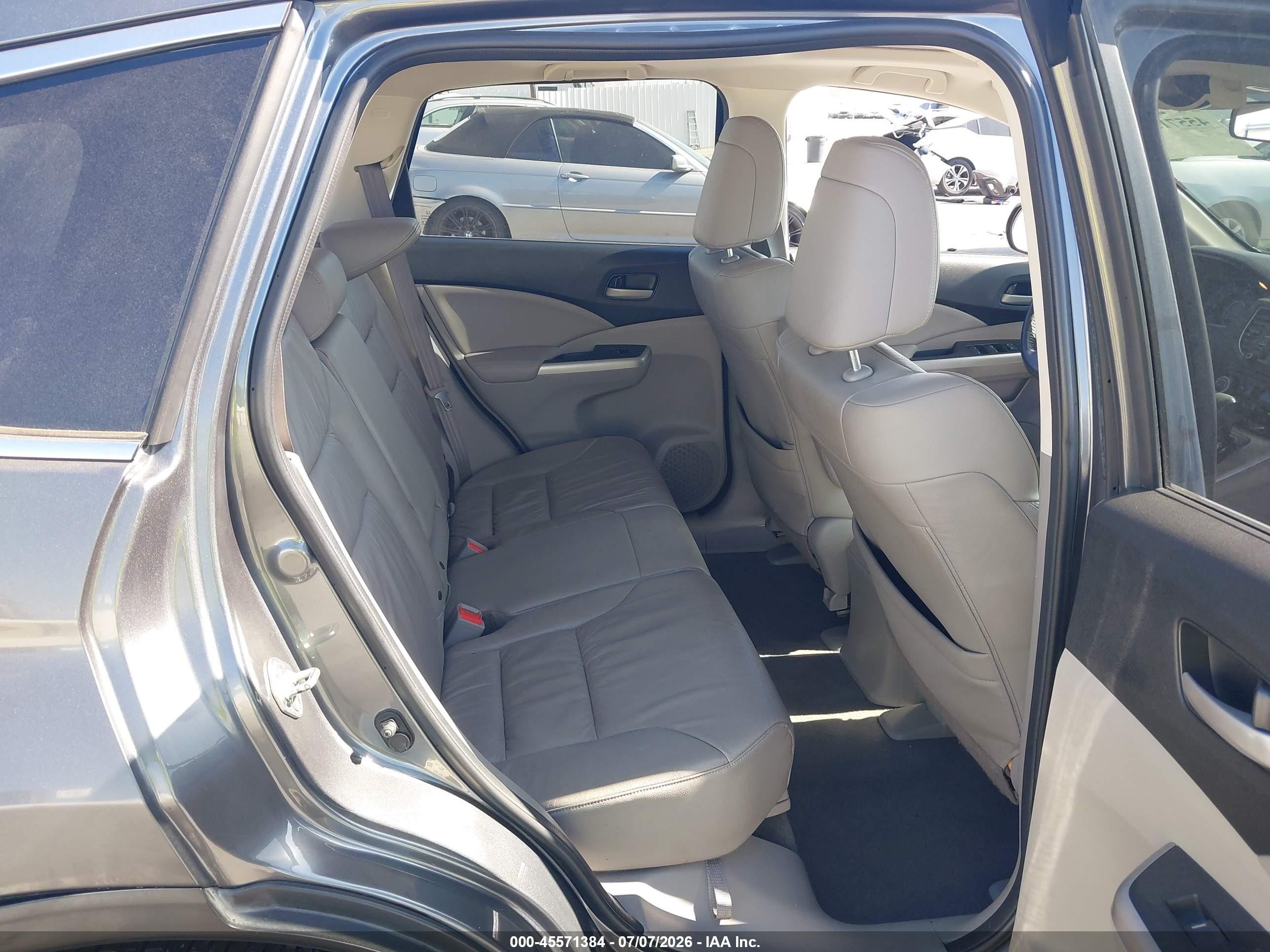 2013 Honda Cr-v Ex-l Серый vin: 2HKRM3H74DH500962