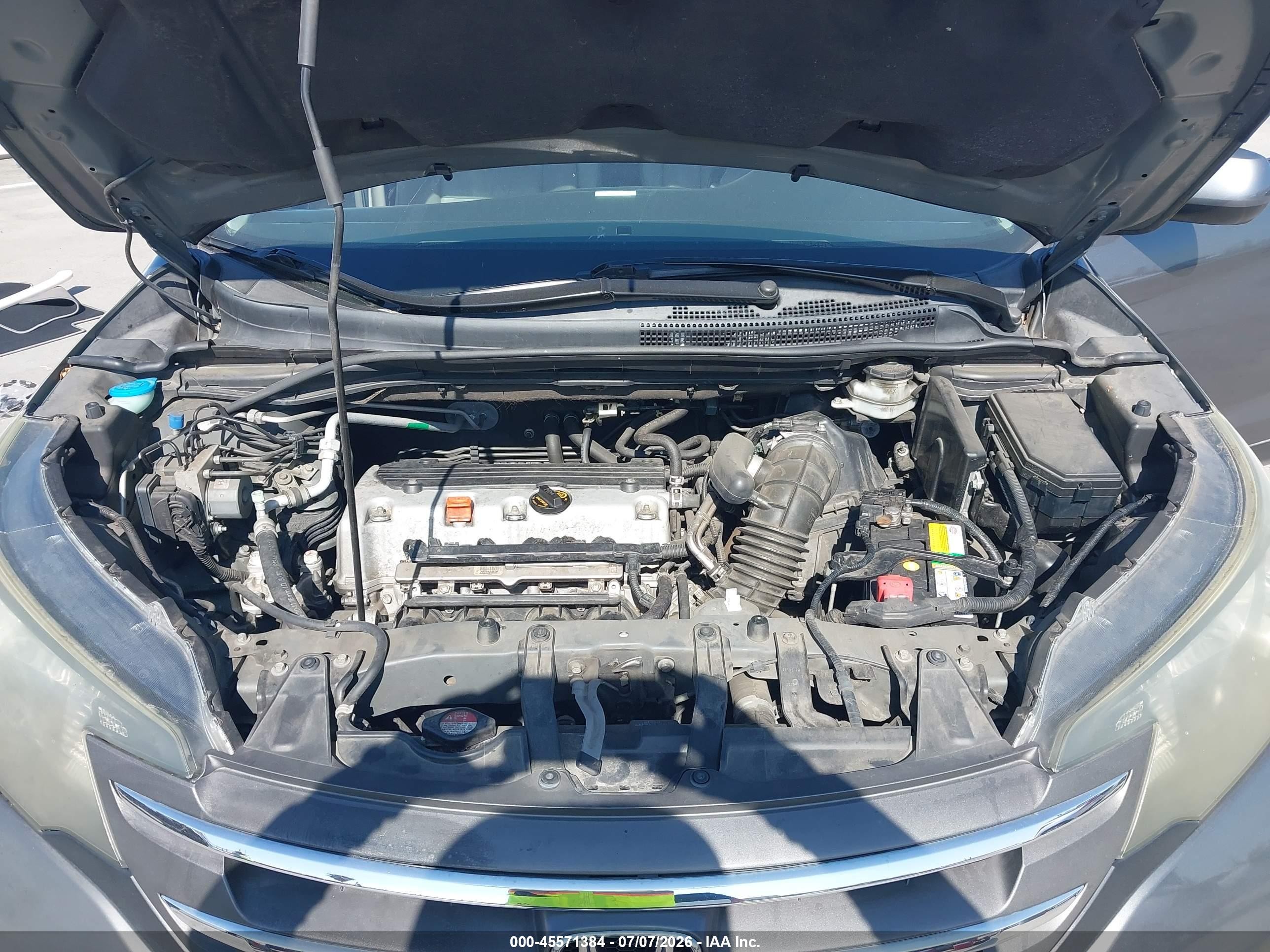 2013 Honda Cr-v Ex-l Серый vin: 2HKRM3H74DH500962